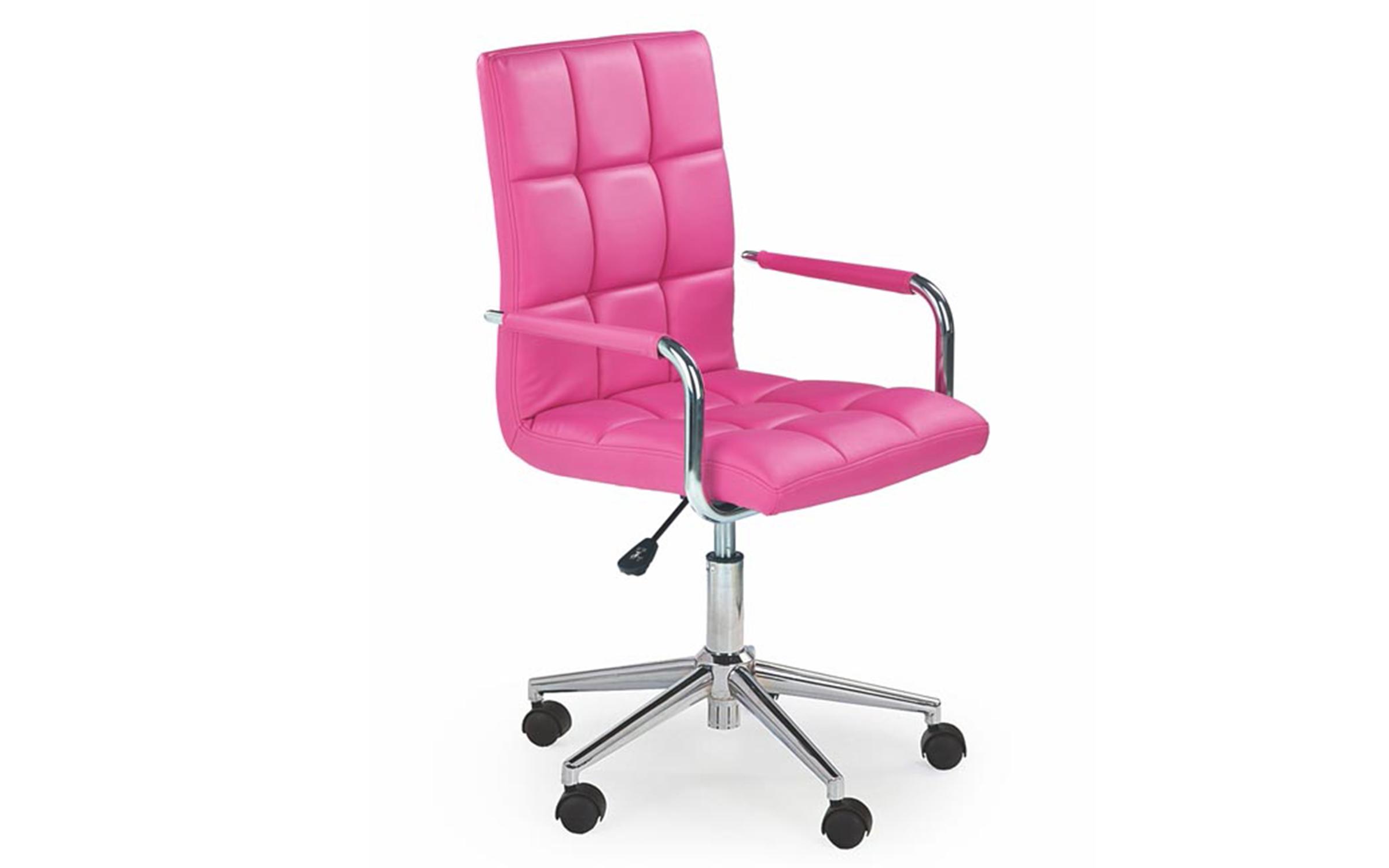 Καρέκλα γραφείου Gonzo, ροζ  1